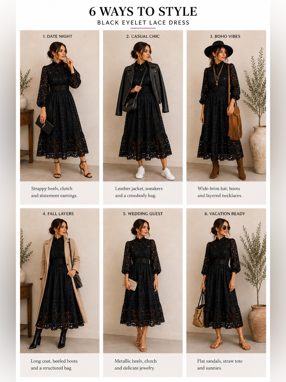 ASOS EDITION Balloon Sleeves Broderie Midi Dress - Picture 3 of 9